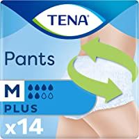 Tena Pants Plus Classic Medio - Pantalones para incontinencia (1 paquete de 14)